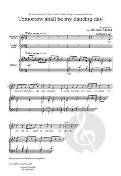 Tomorrow shall be my dancing day (Download) 