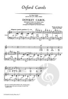 Donkey Carol von John Rutter 