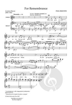 For Remembrance (Download) 