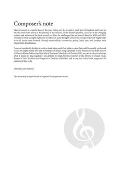 The Song of Harvest (Download) 