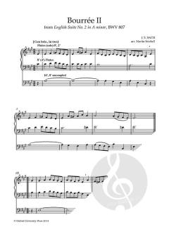 Bourrée II von Johann Sebastian Bach 