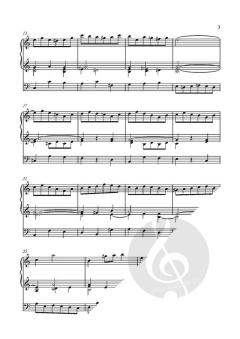 Menuetto I and II von Johann Sebastian Bach 