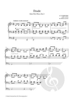 Etude from Trois Pièces (Download) 