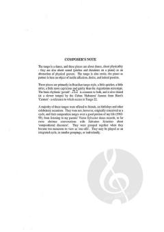 Twenty-Three Tangos von Michael Finnissy 