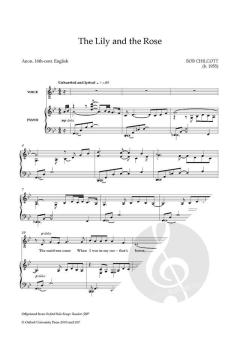 The Lily and the Rose von Bob Chilcott 