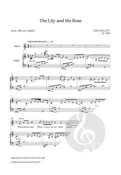 The Lily and the Rose von Bob Chilcott 