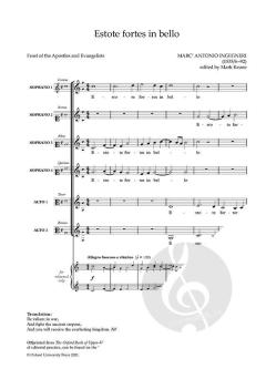 Estote fortes in bello von Marc'Antonio Ingegneri (Download) 