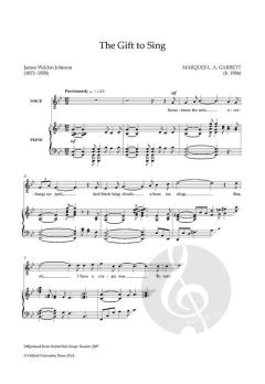 The Gift to Sing von Marques L. A. Garrett (Download) 