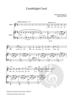 Candlelight Carol von John Rutter 