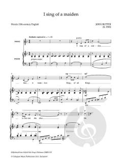 I sing of a maiden von John Rutter 