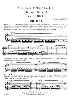 Complete Method For The Clarinet 2 von Gustave Langenus 