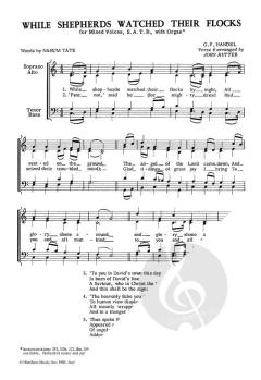 While shepherds watched their flocks (Download) 