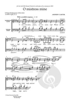 O mistress mine (Download) 