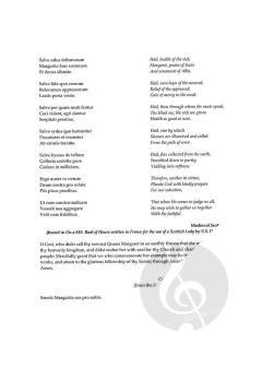 Hymn to St Margaret of Scotland (Download) 