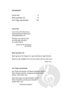 Three Motets (Download) 