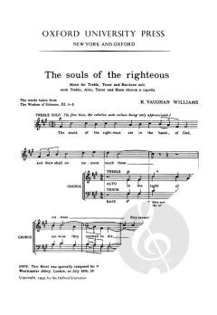 The souls of the righteous (Download) 