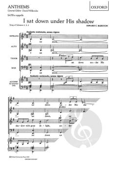 I sat down under His shadow (Download) 