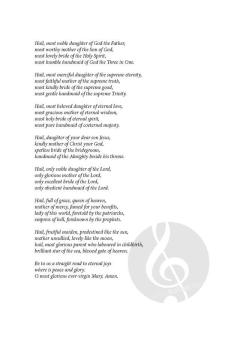 Ave Dei patris filia (Download) 