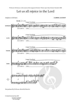 Let us all rejoice in the Lord (Download) 