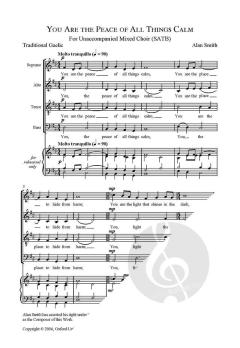 You are the peace of all things calm (Download) 