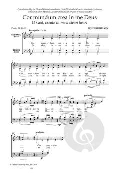 Cor Mundum Crea In Me Deus (Download) 
