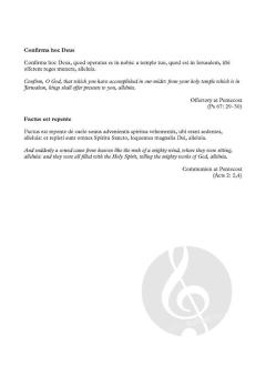 Two Pentecost Motets (Download) 