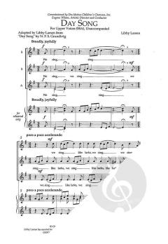 Day Song von Libby Larsen 