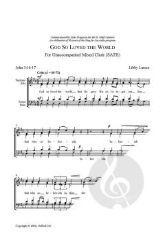 God so loved the world (Download) 
