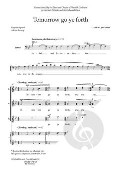 Tomorrow go ye forth (Download) 