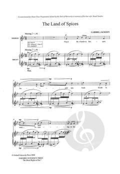 The Land of Spices von Gabriel Jackson 