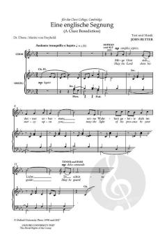 Eine englische Segnung (Download) 