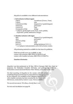 Magnificat (Full Orchestra Version) (Download) im Alle Noten Shop kaufen (Partitur)