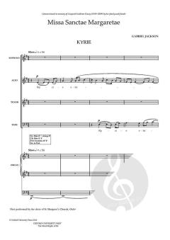 Missa Sanctae Margaretae (Download) 
