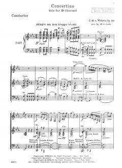 Concertino Op. 26 (Carl Maria von Weber) 