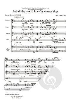 Let all the world in ev'ry corner sing (Download) 