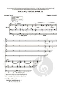 But let my due feet never fail (Download) 