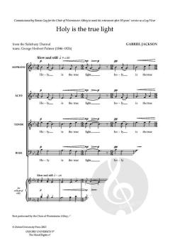 Holy is the true light (Download) 