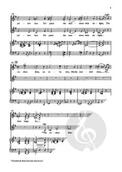 When daisies pied von John Rutter 