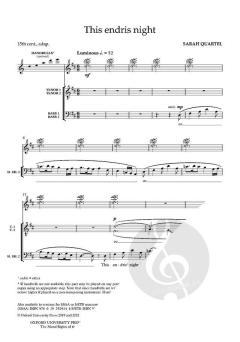 This endris night von Sarah Quartel 