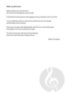 Make a joyful noise (Download) 