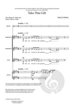 Take This Gift von Tracy Wong 