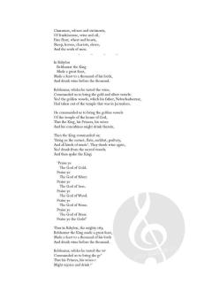 Belshazzar's Feast von William Walton (Download) 