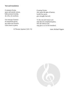 O salutaris Hostia (Download) 