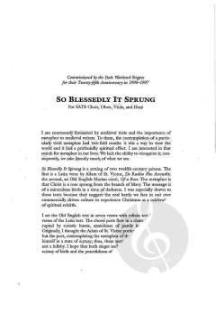 So Blessedly it Sprung (Download) 