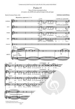 Psalm 65 von Cecilia McDowall 