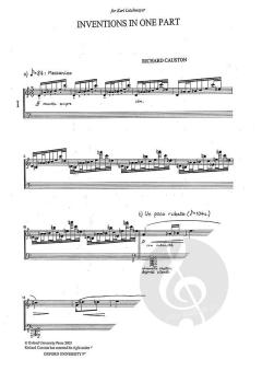 Inventions in One Part von Richard Causton 