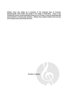 Walden Snow von Martin Butler 