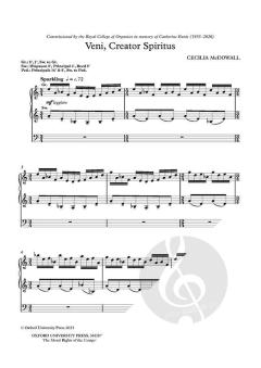 Veni, Creator Spiritus von Cecilia McDowall 