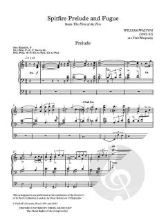 Spitfire Prelude and Fugue von William Walton (Download) 