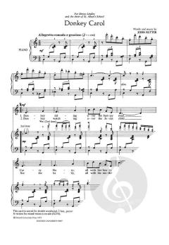 Donkey Carol von John Rutter 
